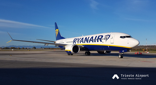 Trieste Airport: ancora nuove rotte con Ryanair per Budapest e Olbia