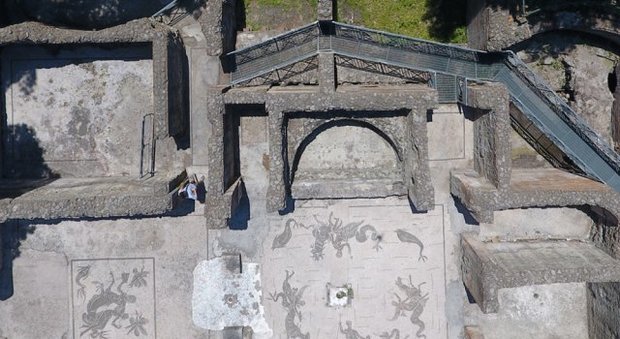 RestauriAmo un mosaico delle Terme romane di Via Terracina - Al via la raccolta fondi del Gruppo Archeologico Napoletano