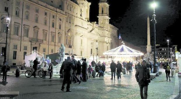 Roma, giochi cinesi e dolci industriali: l'avvio triste di piazza Navona