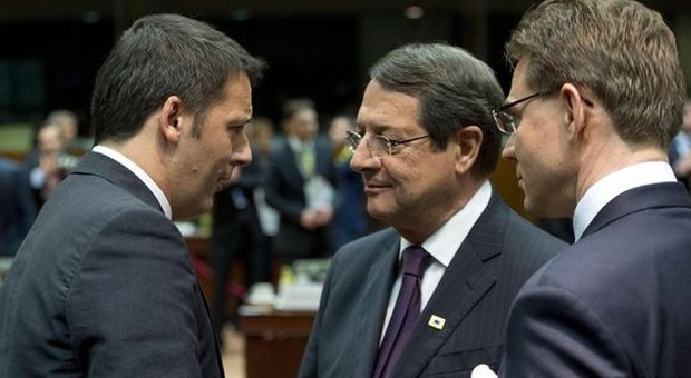 Renzi con Draghi a Bruxelles
