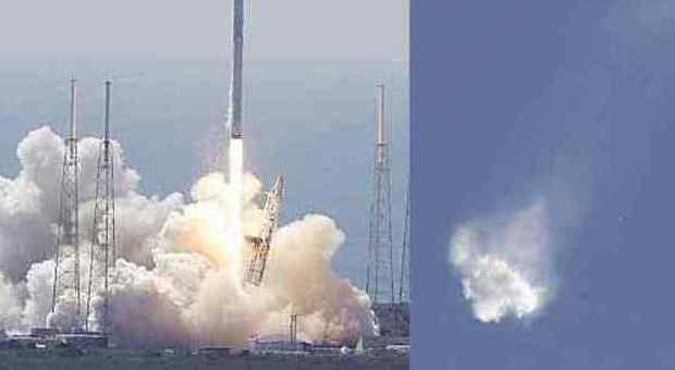 Spazio, esplode un altro razzo Falcon-9 diretto alla stazione internazionale