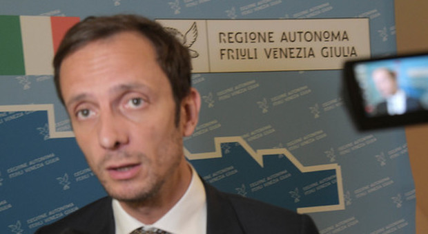 Il presidente della Regione Friuli VG