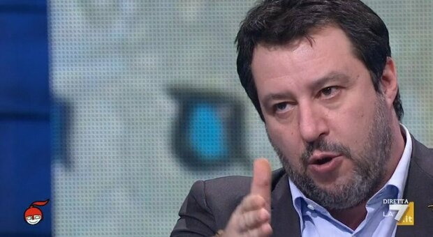 Matteo Salvini a DiMartedì: «Se fossi al governo rifiuterei due terzi dei soldi del Recovery Plan dall'Europa»