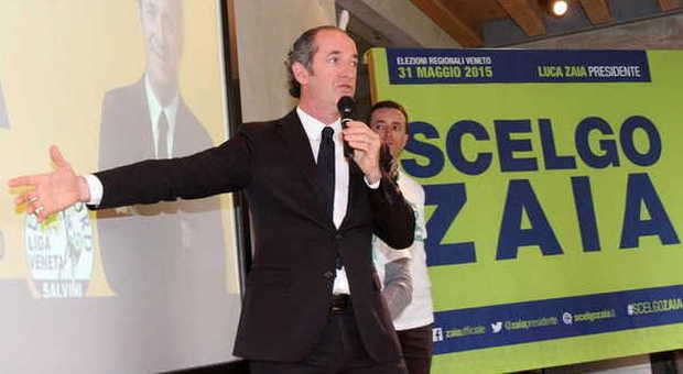 Il presidente del Veneto lancia la sua campagna "pop"