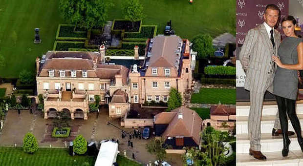 La villa nello Hertfordshire venduta da David e Victoria Beckham per 10 milioni di sterline