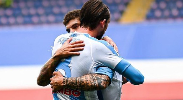 Napoli, volano Fabian e Di Lorenzo: i due azzurri nel Team of the Week