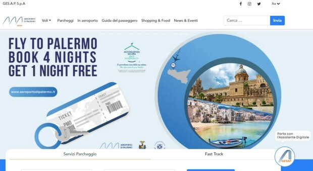Turismo 4.0: nasce Fly, il chatbot di Aeroporto di Palermo che assiste i viaggiatori con l’Intelligenza Artificiale