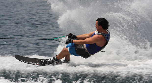 Davide Napolitano, 26 anni, di Latina, slalomista