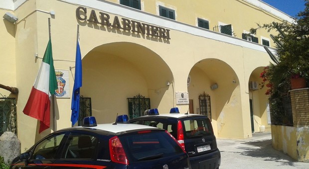 La stazione Carabinieri di Ponza