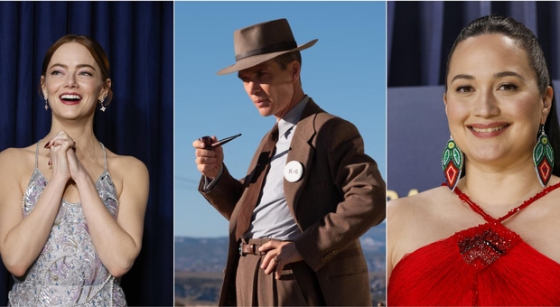 Oscar 2024, chi sono i favoriti? Oppenheimer in pole position, Emma Stone e Lily Gladstone avversarie. Cosa sappiamo