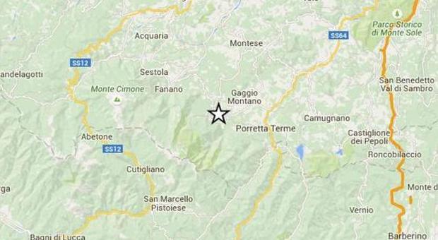 Terremoto di magnitudo 3.9 nel pistoiese. ​Lo sciame continua, avvertito a Prato e Bologna