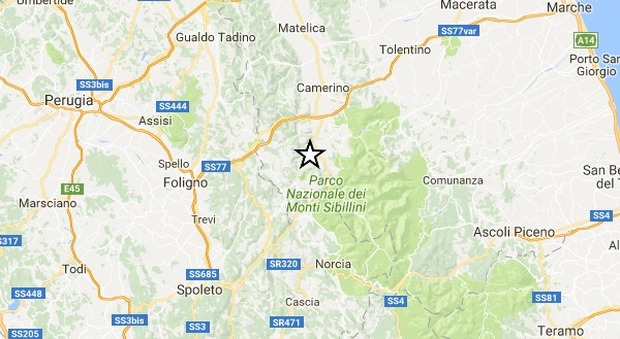 Terremoto, scosse nella notte nell'Italia centrale fino a 2.0, nel Reatino inferiori a 2.0