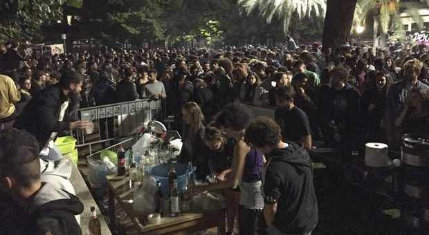 Sapienza, ancora un rave notturno: in 2mila al party non autorizzato