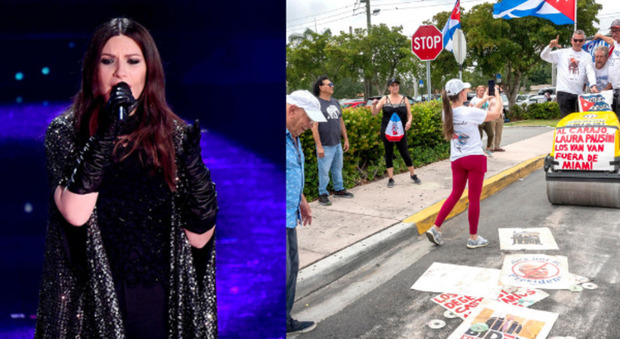 Con la schiacciasassi sui Cd di Laura Pausini, l'insolita protesta: cosa è successo a Miami