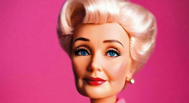 Barbie compie 65 anni: ecco la prima foto da vecchia creata con l'Intelligenza Artificiale
