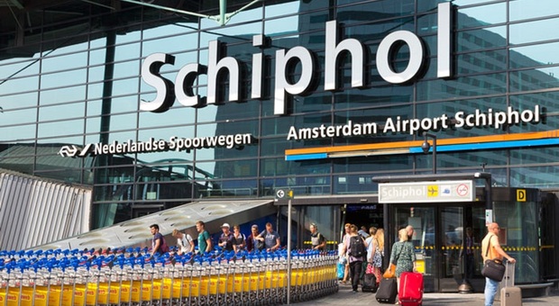 L'aeroporto Schiphol ad Amsterdam