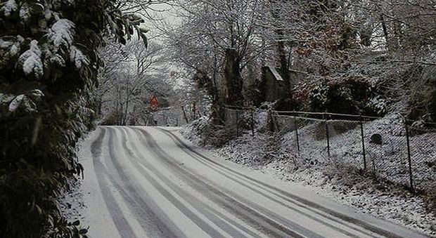 Lazio, allerta neve anche a bassa quota. Il bollettino della Protezione Civile