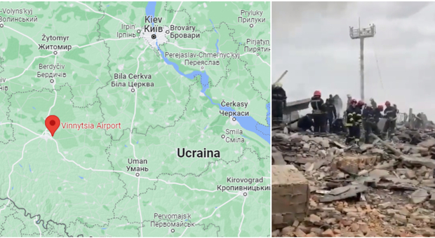 Vinnytsia, la Russia distrugge con 8 missili l'aeroporto strategico nell'ovest (e ora Zelensky trema)