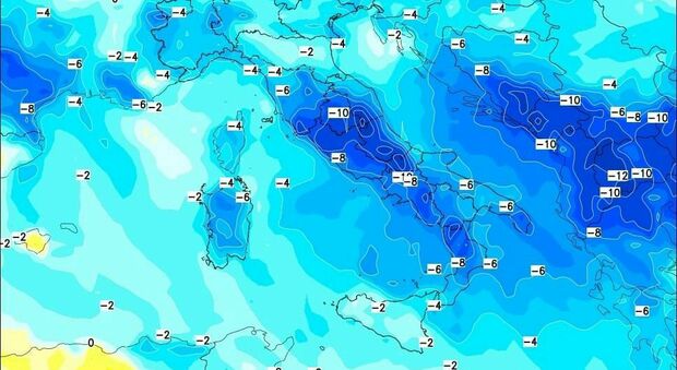Neve a Roma da lunedì? L'esperto: «Temperature sotto lo zero». Ecco dove potrà cadere qualche fiocco nel Lazio