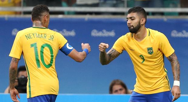 Rio 2016, il Brasile risorge con la Danimarca: Neymar e Gabigol trascinano la Selecao olimpica ai quarti di finale