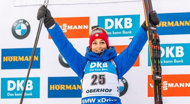 Biathlon, la sappadina Vittozzi vince anche la 10km inseguimento ad Oberhof