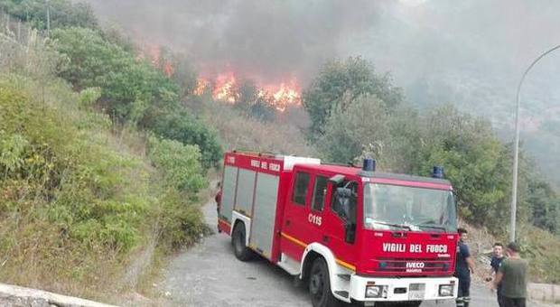 Frosinone, allarme incendi boschivi: a Piedimonte arrivano le ronde