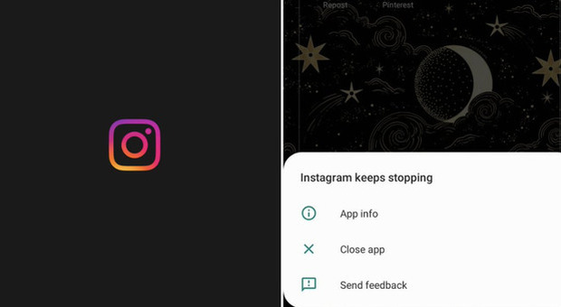 Instagram è down, segnalati diversi problemi da parte degli utenti in diverse zone d'Italia