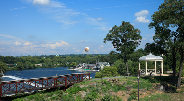 Fairmont Park - View of Schuylkill River