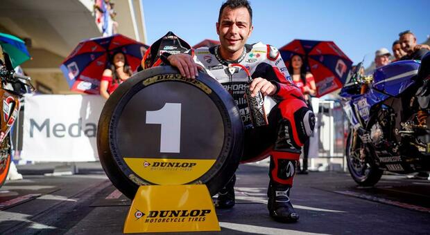 Superbike, il pilota ternano Danilo Petrucci si riprende il primo posto al MotoAmerica