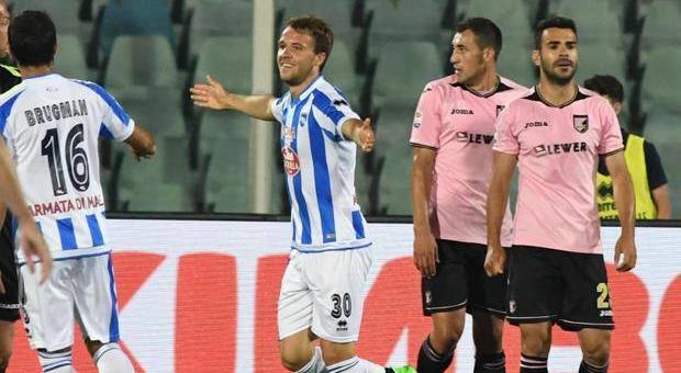 Serie A, nella sfida tra le ultime il Pescara batte 2-0 il Palermo