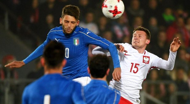 Under 21 ok, battuta la Polonia in amichevole: in gol Pellegrini e Benassi