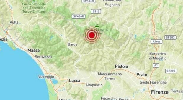 Terremoto in provincia di Pistoia, scossa di magnitudo 3.2 avvertita anche in Emilia Romagna
