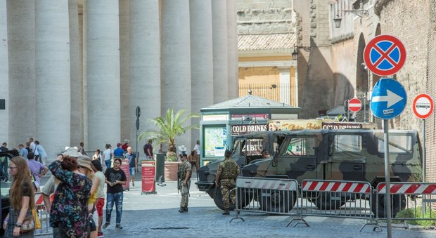 Vaticano e sicurezza (foto FRACASSI/TOIATI)