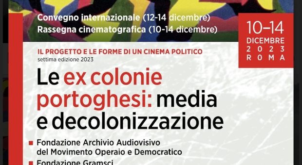 Roma, "Le ex colonie portoghesi: media e decolonizzazione", dal 10 al 14 dicembre.