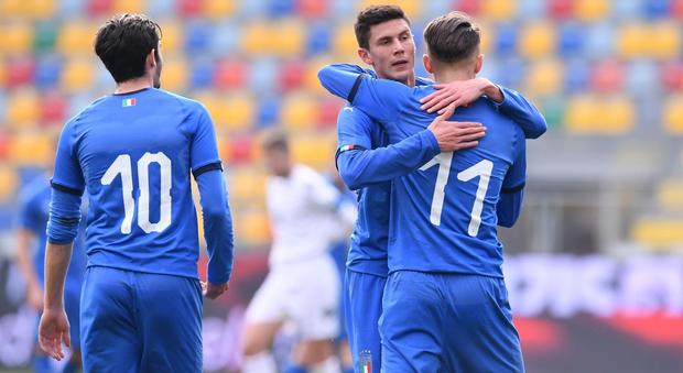 Frosinone, sfida tra azzurri allo Stirpe: finisce 2-2 il match tra Italia U20 e B Italia