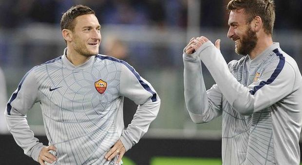 Roma, è l'ultimo appello: contro il Feyenoord Garcia si affida a Totti e De Rossi