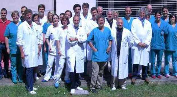 AVIANO - Foto di gruppo per il team di Radioterapia del Cro