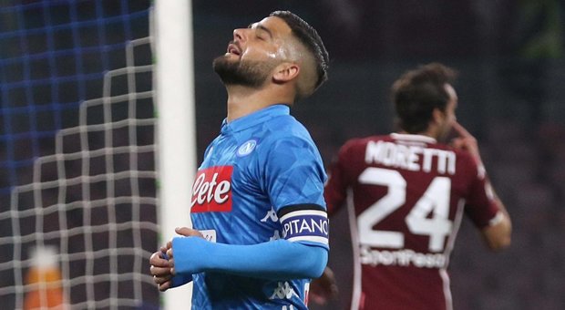 Il Napoli non sa più segnare, anche con il Torino finisce 0-0: Juve a +13