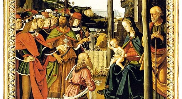 L'Adorazione dei Magi del Perugino sarà il “quadro di Natale” a Palazzo Marino di Milano
