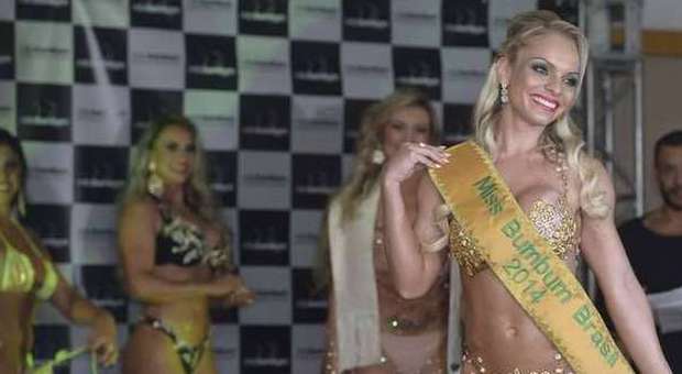 Miss bumbum 2014, vince Indianara: il lato B più sexy è il suo