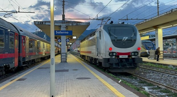 La stazione ferroviaria di Salerno