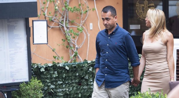 immagine Luigi Di Maio e la fidanzata Virginia Saba a pranzo a Roma