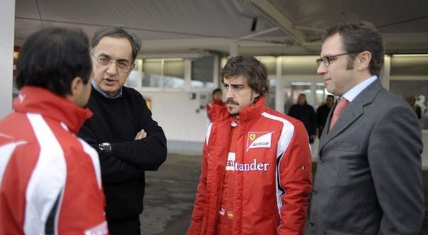 Fernando Alonso scende dalla Ferrari Contratto triennale con Vettel