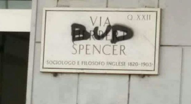 Bud Spencer, al Collatino c'è chi gli intitola una via (fai da te)
