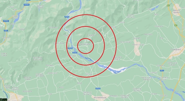 Nuova scossa di terremoto a Valdobbiadene: sisma di magnitudo 3.6