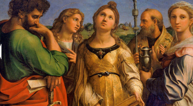 Il santo del giorno: Santa Cecilia, la patrona della musica che il boia non riuscì a decapitare Il capolavoro di Raffaello