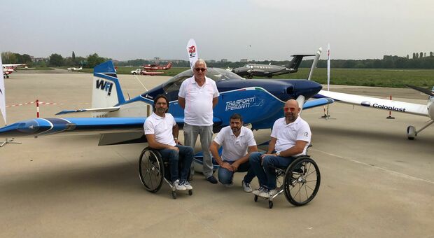 WeFly! Team, ecco la nuova flotta dell'unica pattuglia acrobatica con piloti disabili