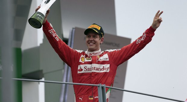 Ferrari, Vettel: «Questo è il podio più bello del mondo». Marchionne: «Abbiamo fatto il massiomo, ora mi sento meglio»