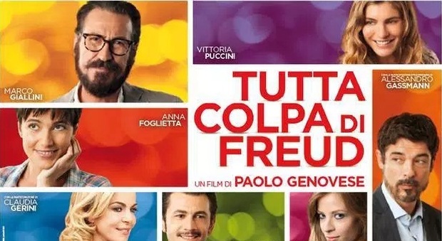Stasera, Film in tv: su Canale 5 in prima serata "Tutta colpa di Freud"