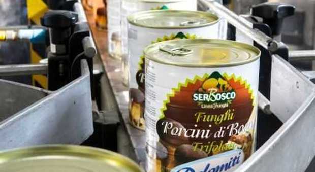 I prodotti della feltrina Serbosco che produce alimenti per la grande distribuzione